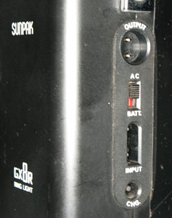 Sunpak GX8R battery pack